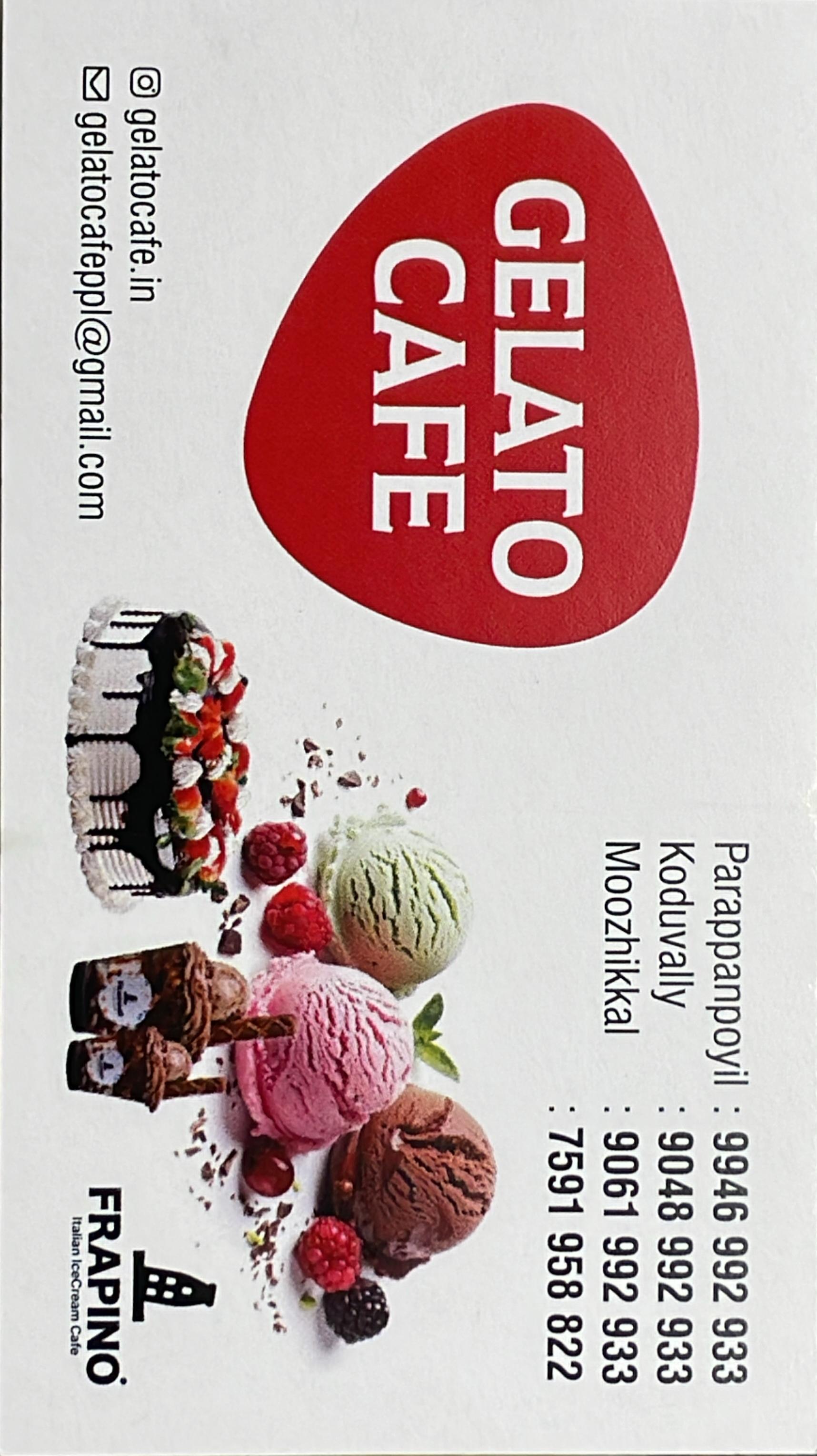 PUFFTONE GELATO1ML 1本 Gelato Cafe Moozhikkal in Chelavoor,Kozhikode - Best Coffee Shops