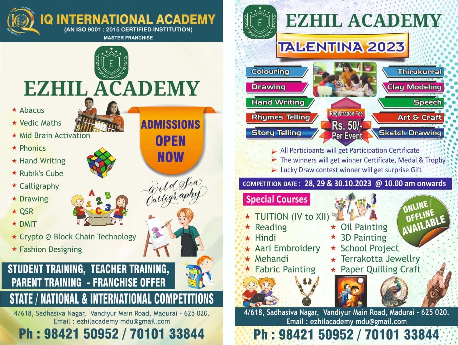 Ezhil Academy in Sadasiva Nagar,Madurai - Best Institutes near me in  Madurai - Justdial