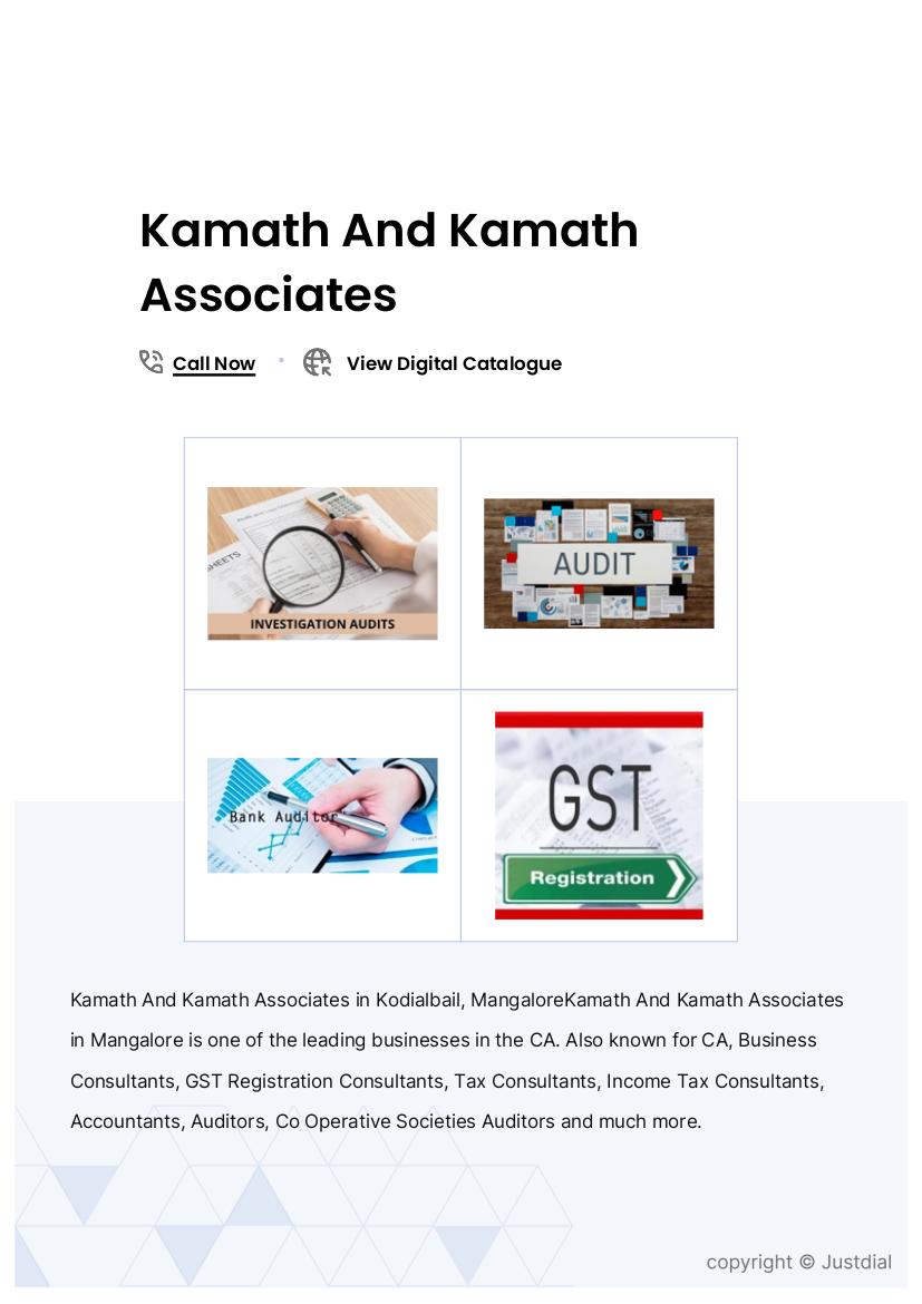 Kamath And Kamath Associates