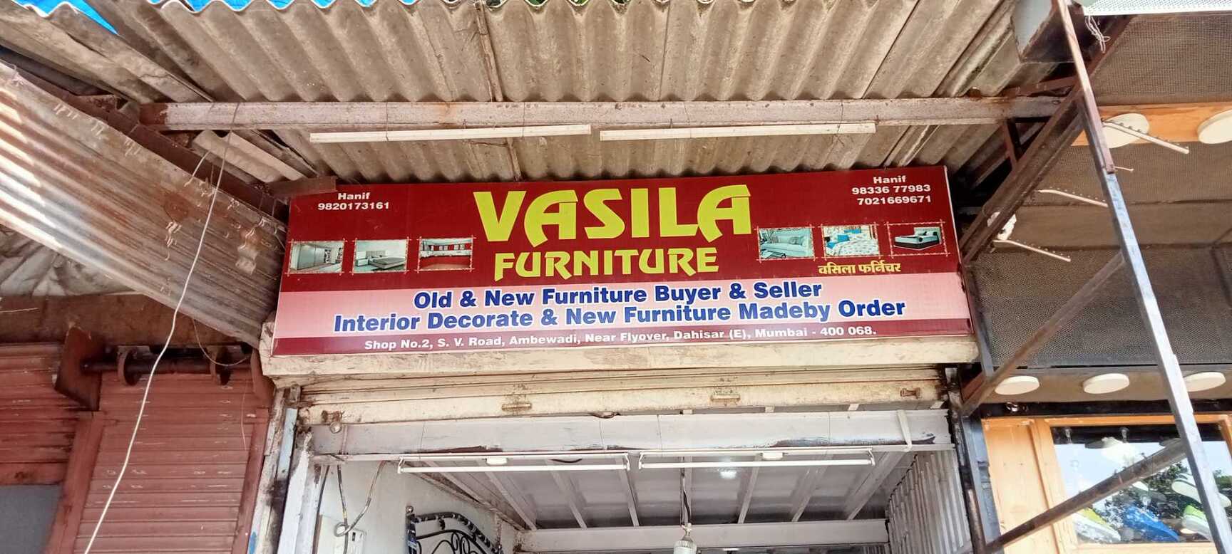 Vasila Furniture in Dahisar Mumbai Best Furniture Dealers near me in Mumbai Justdial