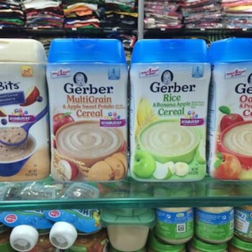 imported baby food