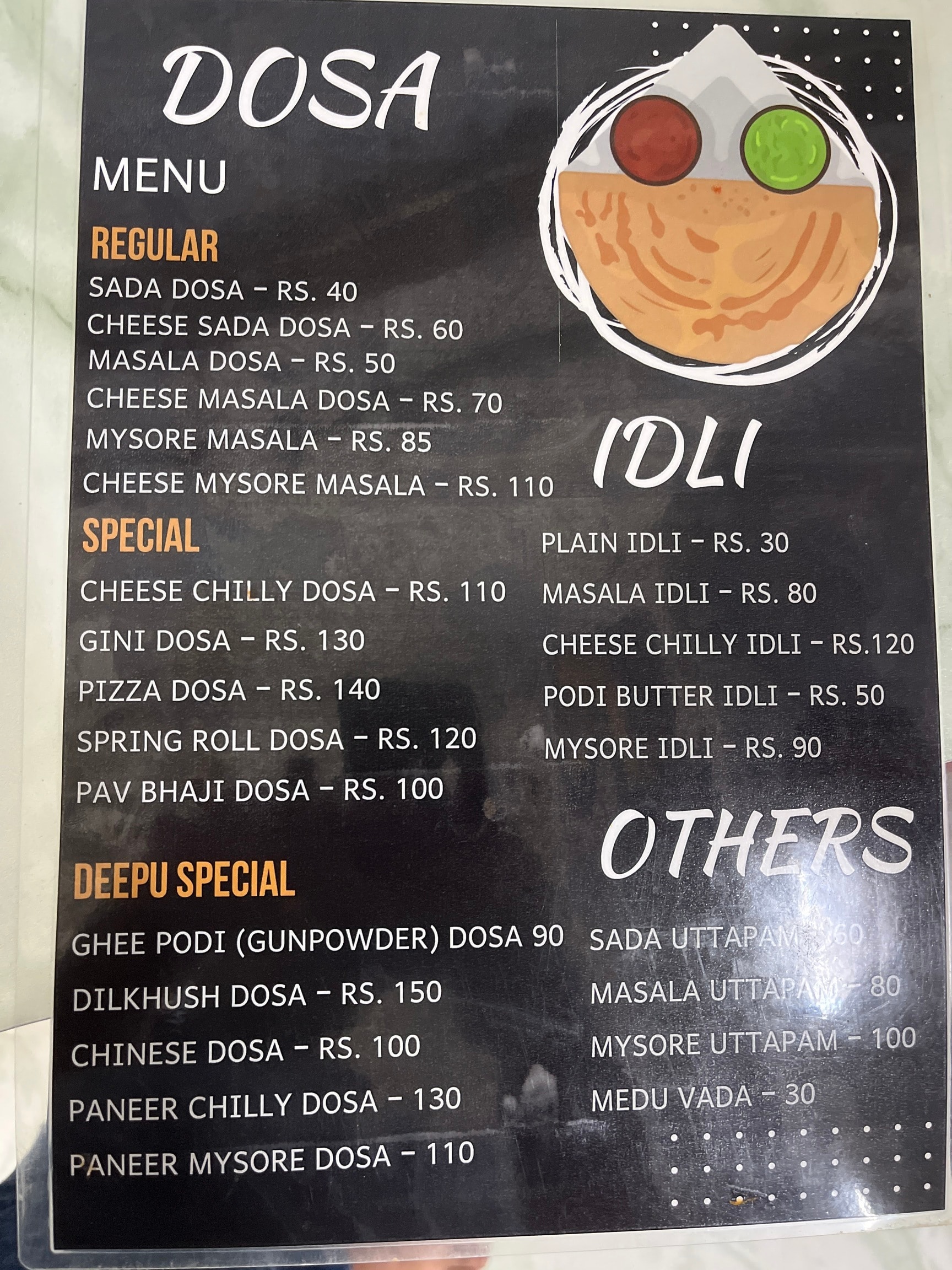 Deepu Dosa in Andheri,Mumbai - Order Food Online - Best South Indian  Restaurants near me in Mumbai - Justdial