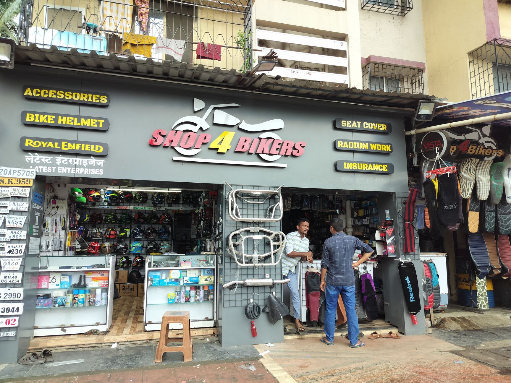 royal enfield bike accessories shop in vashi