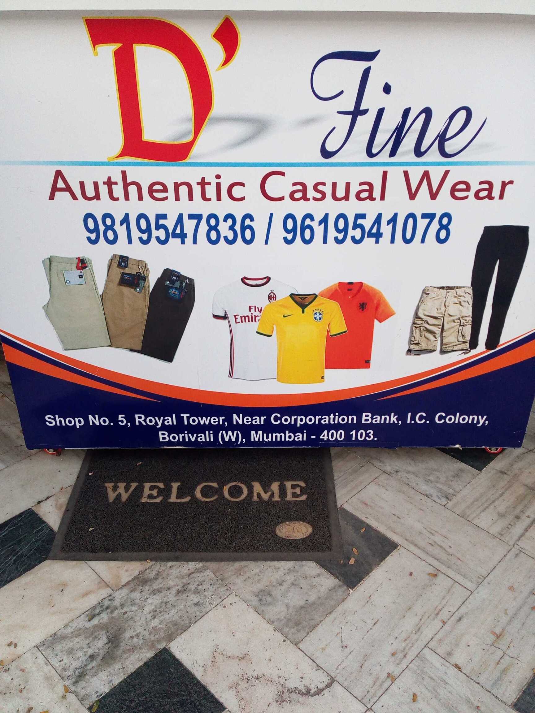Authentic casual wear sale