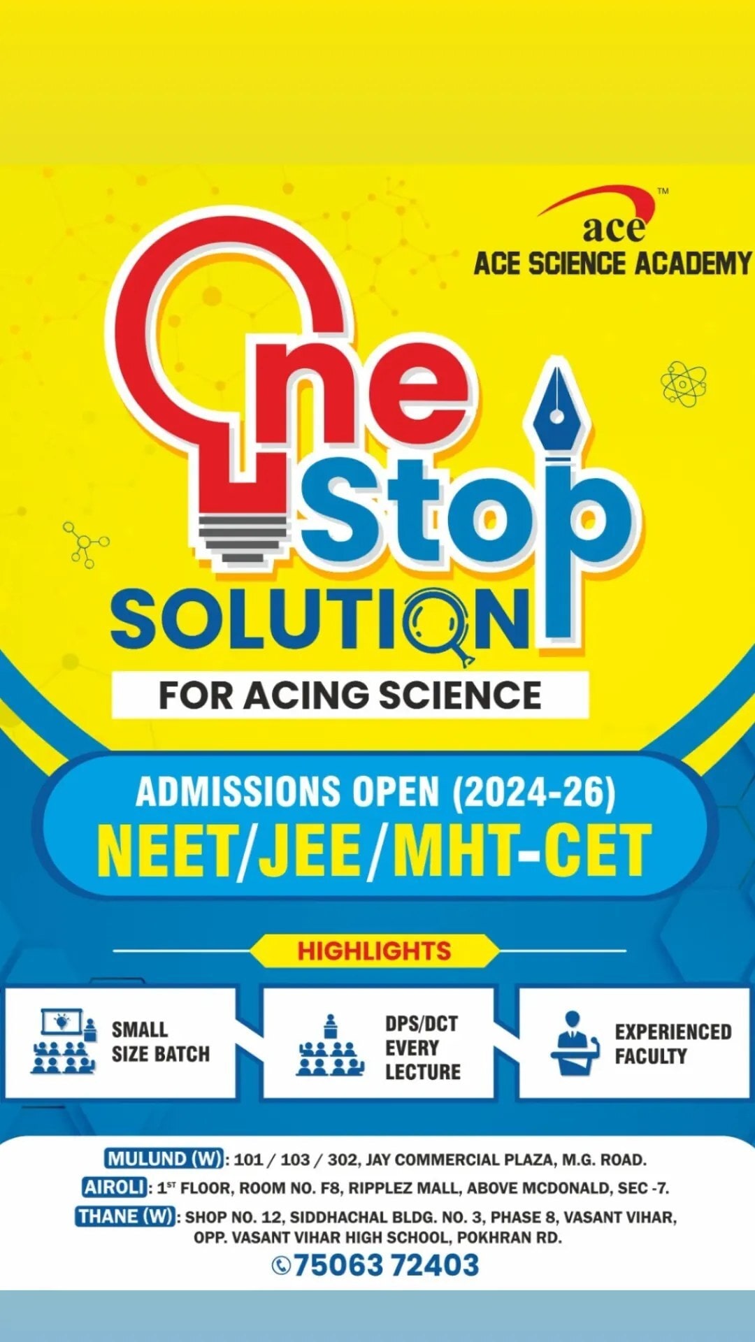 Ace Science Academy in Mulund West,Mumbai - Best Educational
