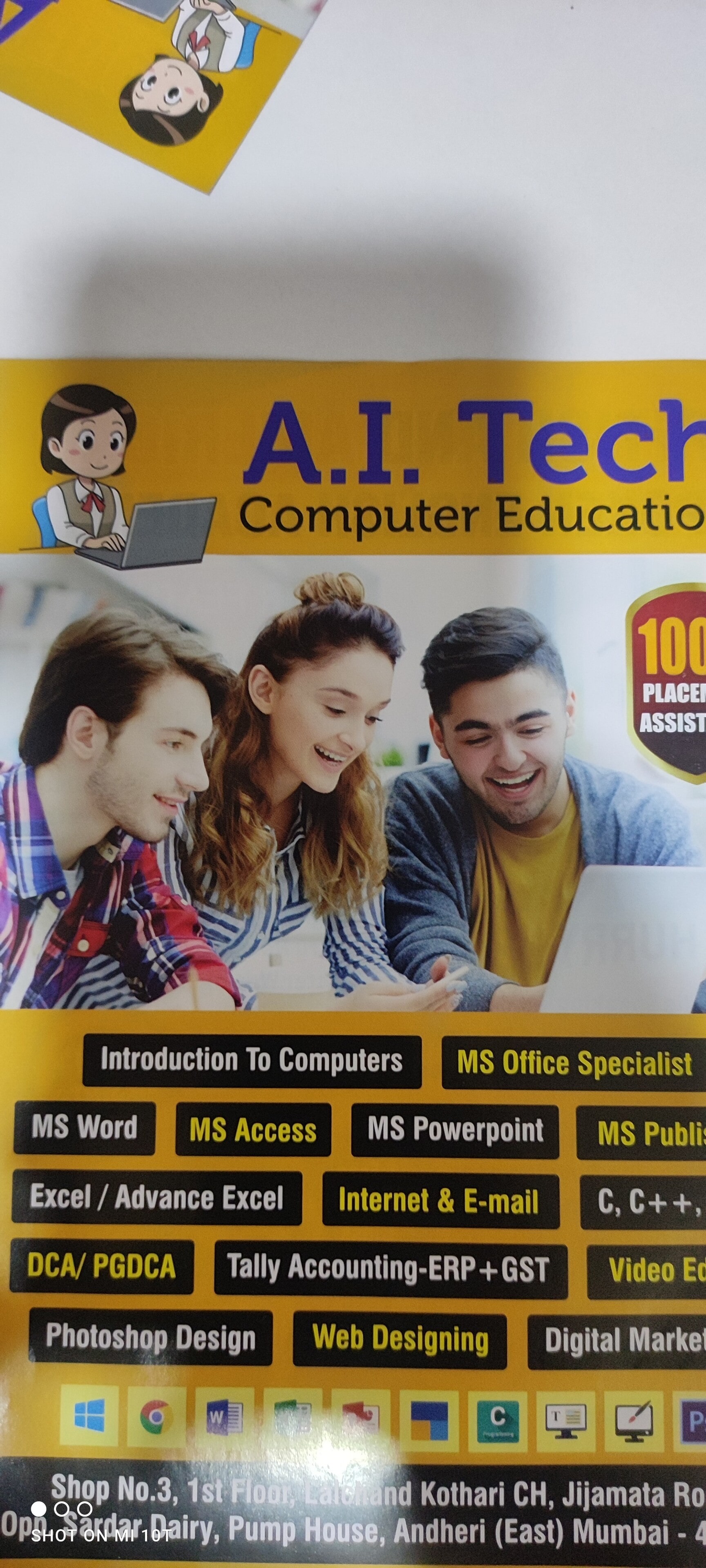 A I Tech Computer Education in Pump House-andheri East,Mumbai - Best  Computer Training Institutes near me in Mumbai - Justdial