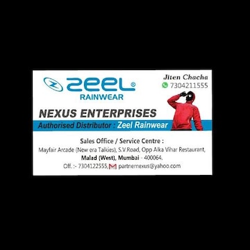 Top Rainwear Distributors ZEEL in Mumbai - Best Rainwear