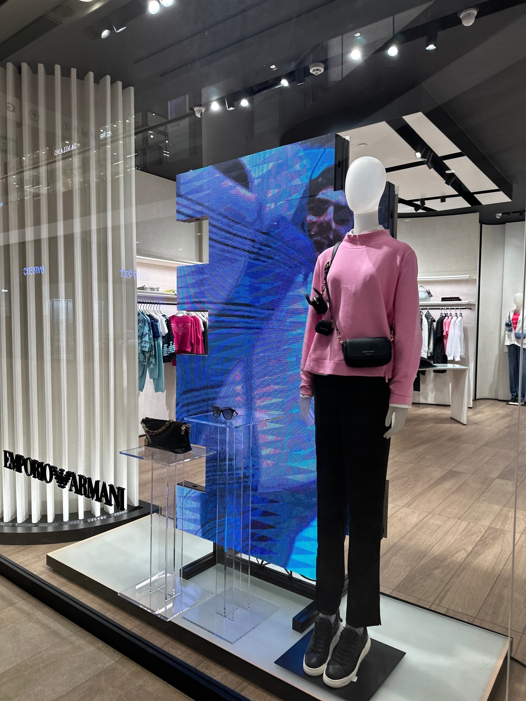 Mumbai Armani Exchange Mall Bangkok Thailand August 19 2019 Armani