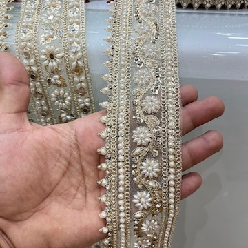 Saree lace design hotsell