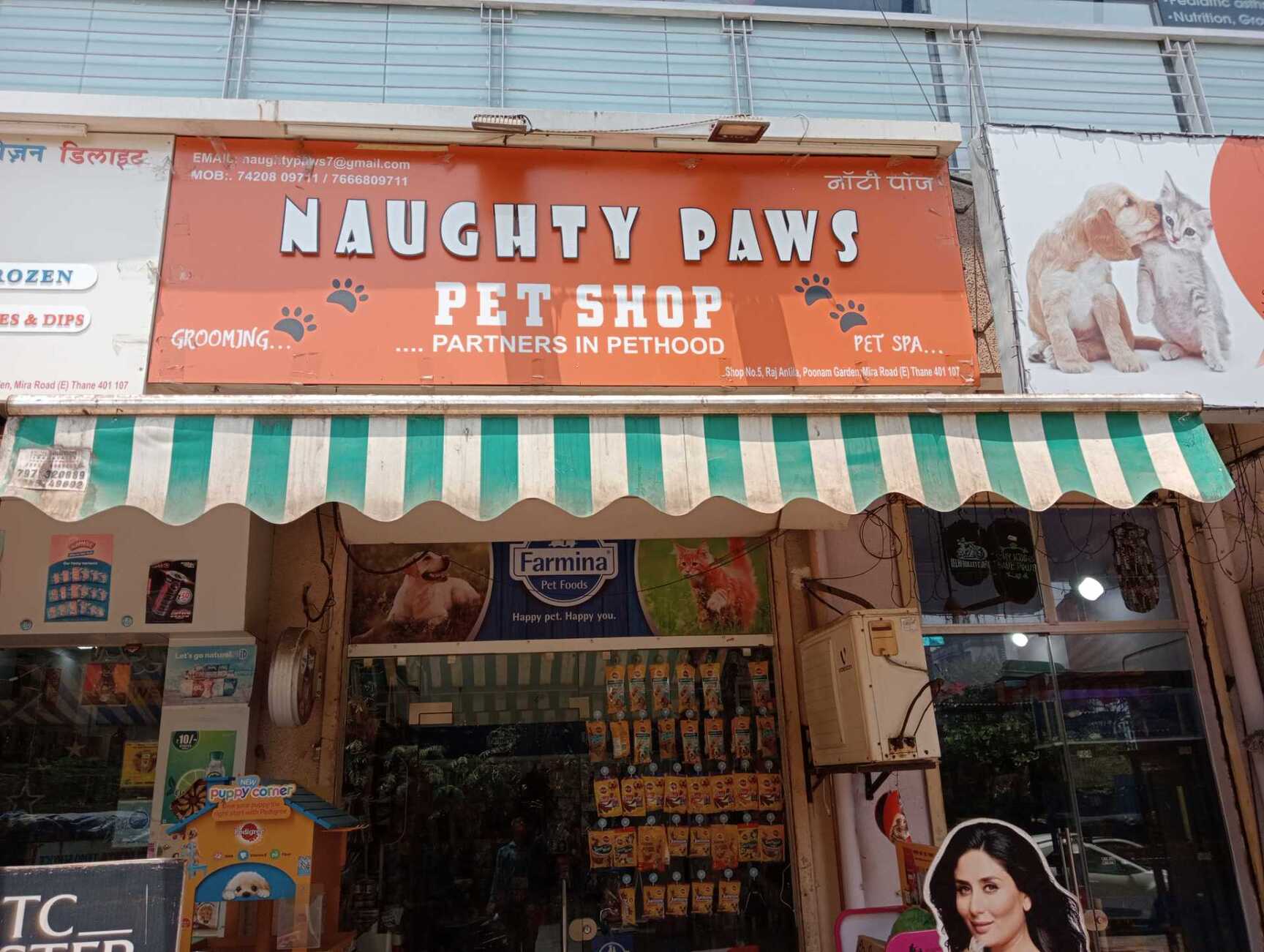 Naughty Paws Pet Shop in Mira Road East,Mumbai Best Pet Food Dealers