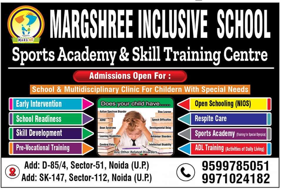 Margshree Special school in Noida