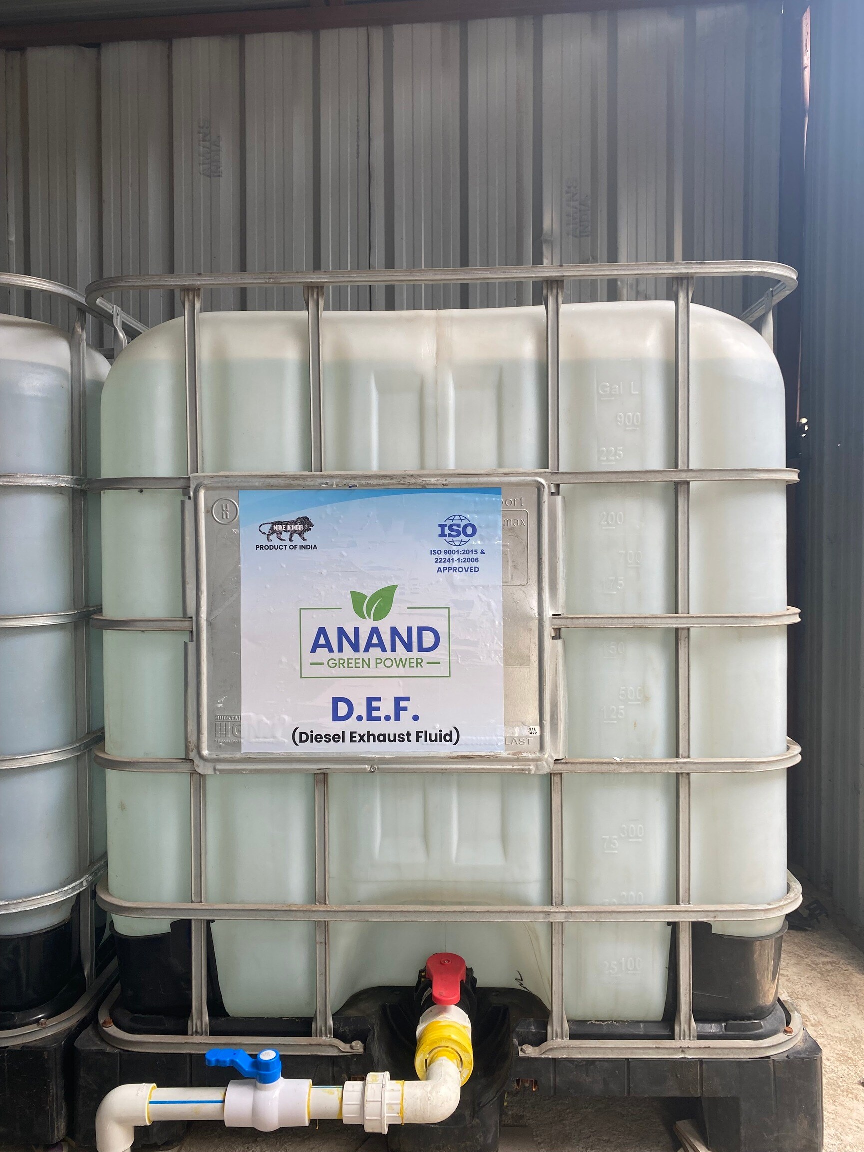 Anand Green Power Def (Diesel Exhaust Fluid) Refill Station Ranjangaon