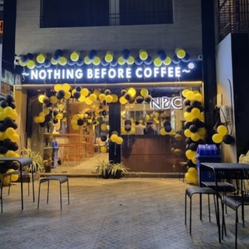 Nothing Before Coffee office