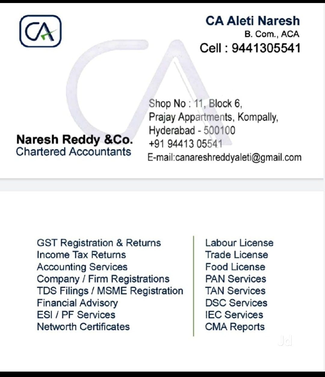 Naresh Reddy & Co.