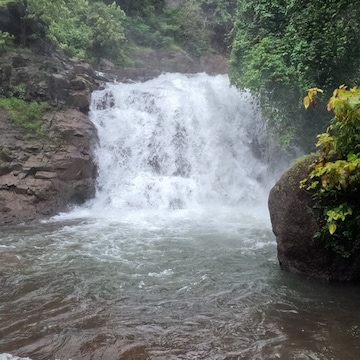 Slide 1 Image of Veera Devpat Waterfall  Veer, Ratnagiri