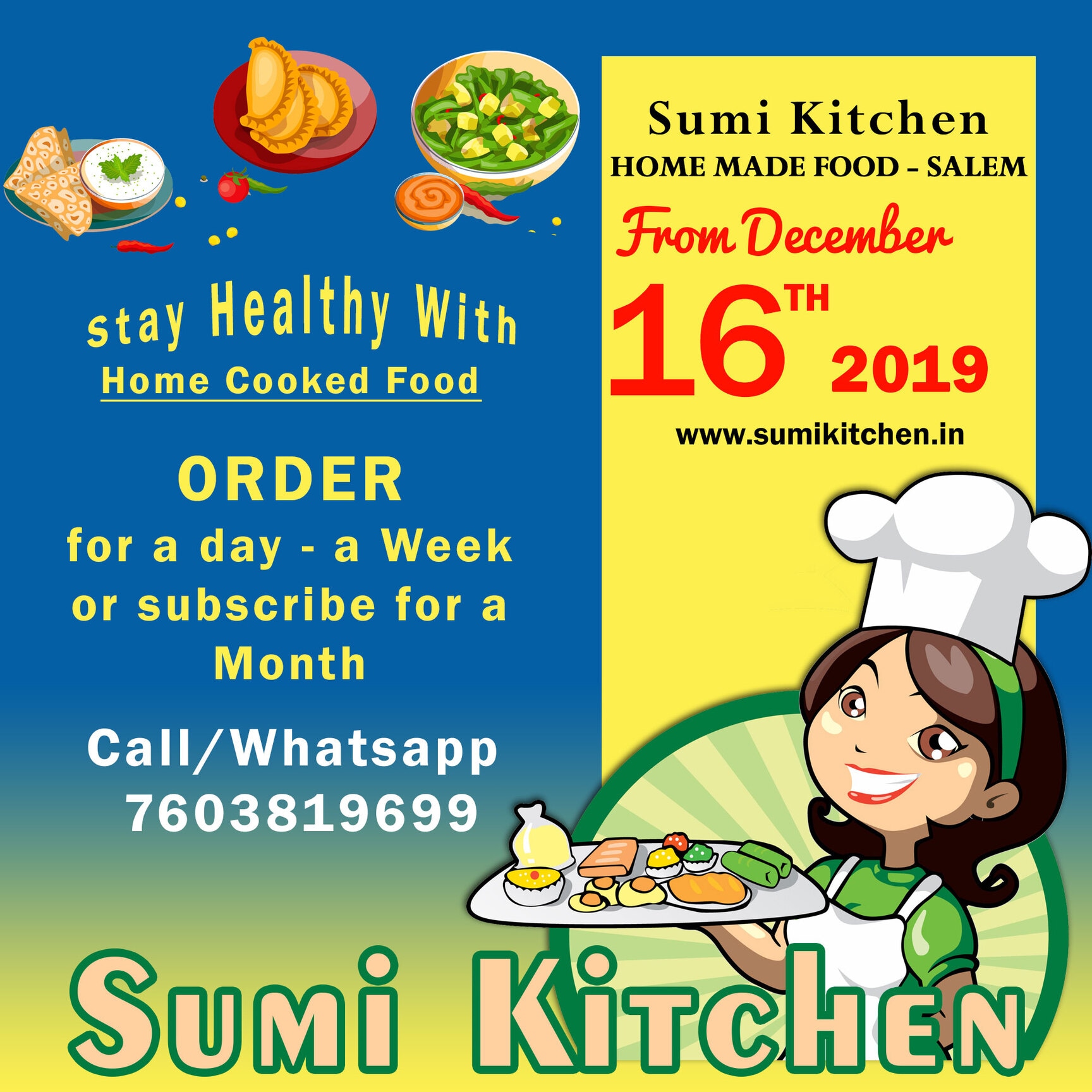 Sumi Kitchen in maravaneri,Salem - Order Food Online - Best South Indian  Delivery Restaurants near me in Salem - Justdial