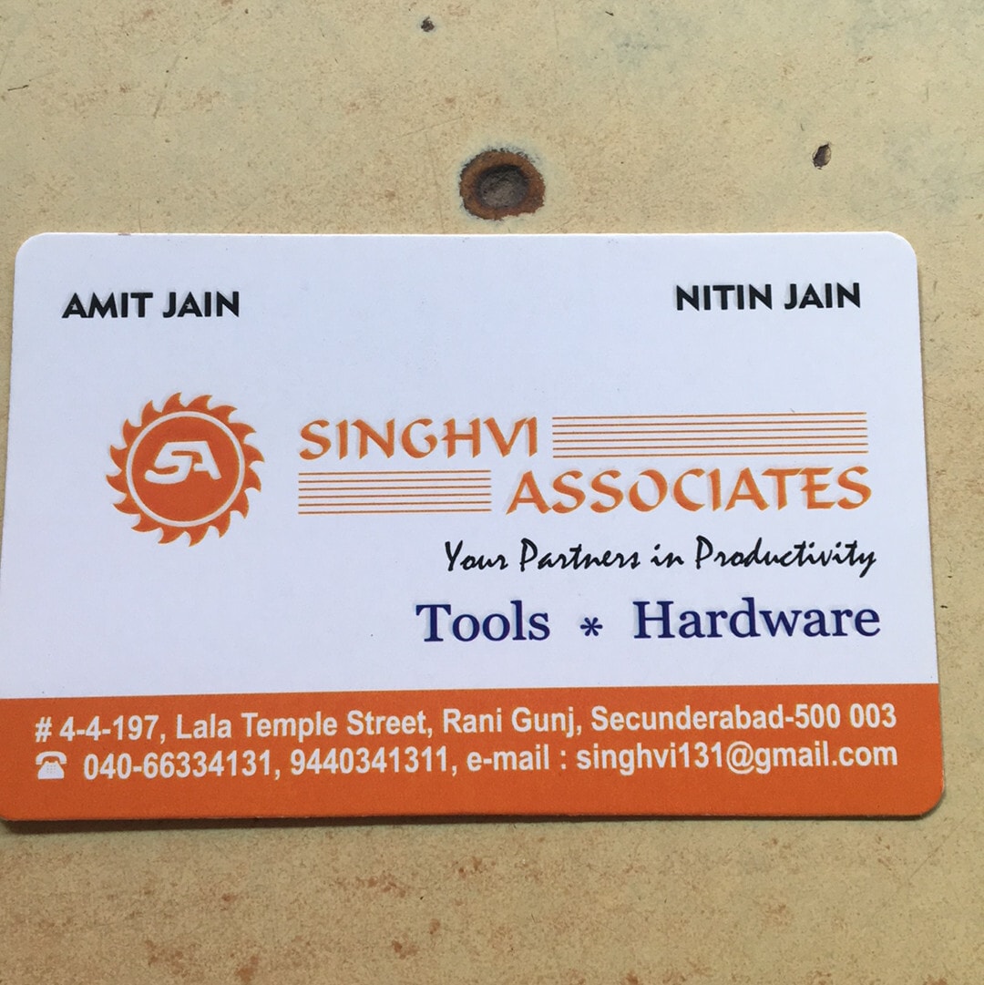 Singhvi Associates in Ranigunj-Secunderabad,Secunderabad - Best  Taparia-Hand Tool Dealers near me in Secunderabad - Justdial