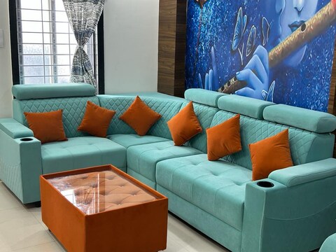 In the showroom