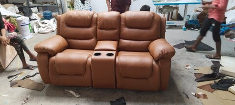 Sofa set on display