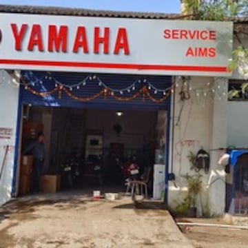 Aims yamaha showroom sales