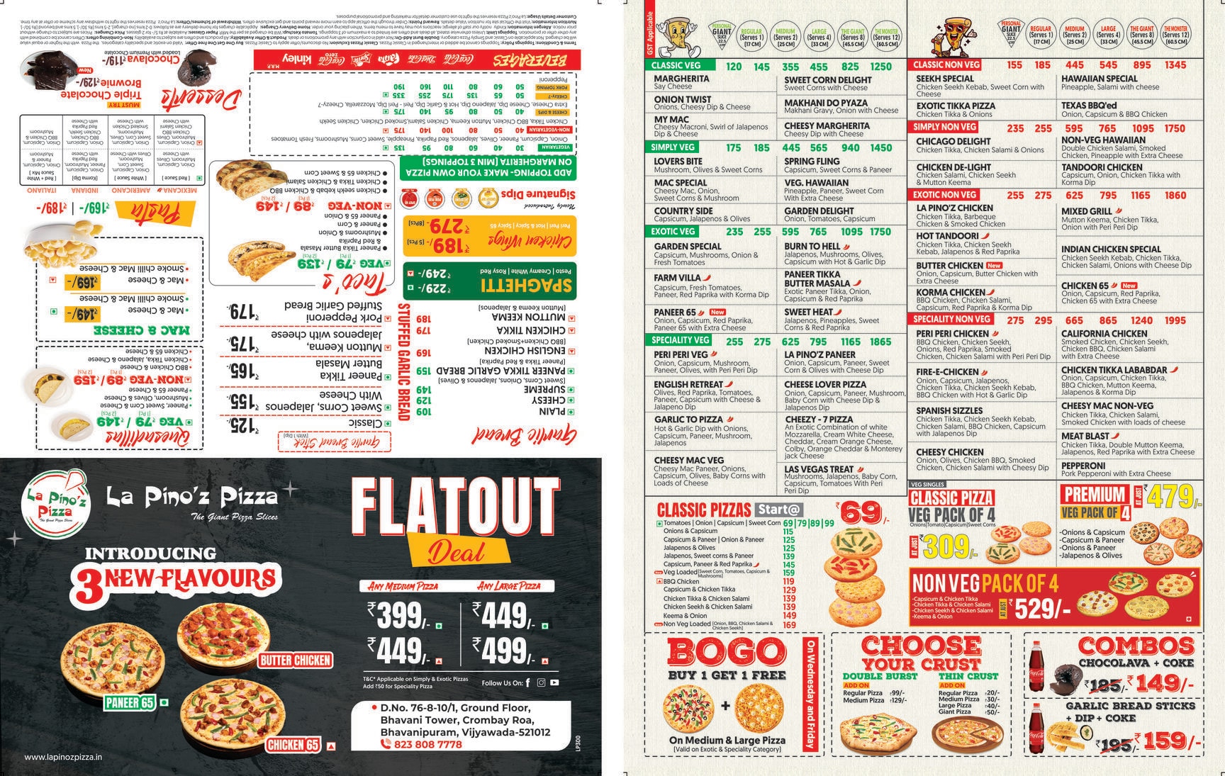 La Pino'Z Pizza in Bhavanipuram,Vijayawada - Book a Table - Best